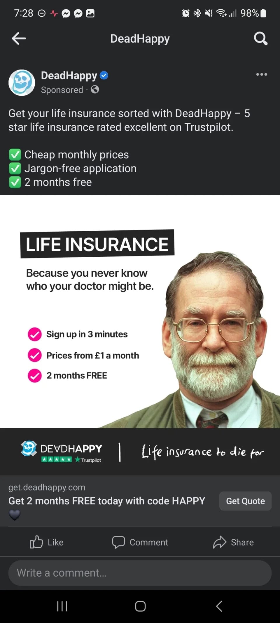 Serial killer-themed ad campaign claims clients entire business as victim