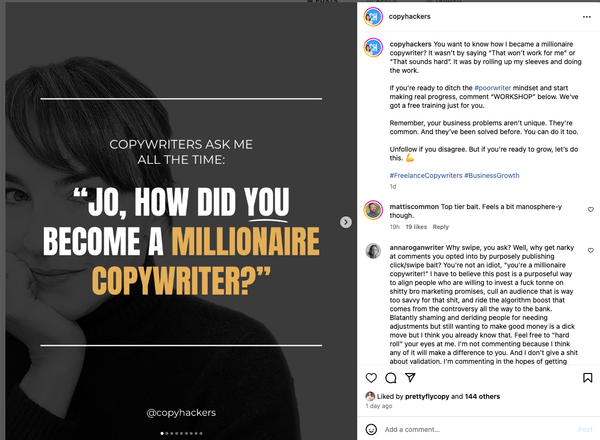 What's up with the Copyhackers drama?